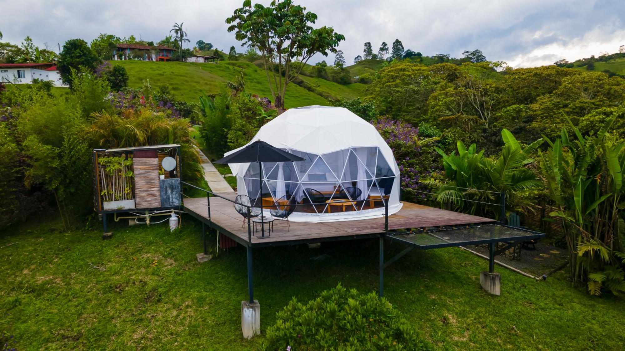Ecohotel Monte Tierra Habitaciones Y Glamping Filandia Exterior foto